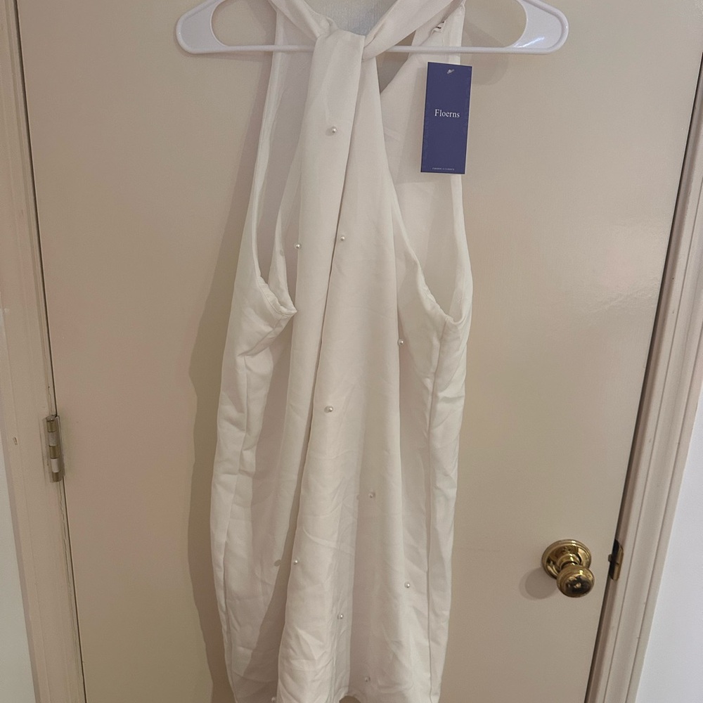 Pearl Halter Dress from Amazon